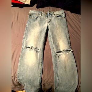 American Eagle jeans.